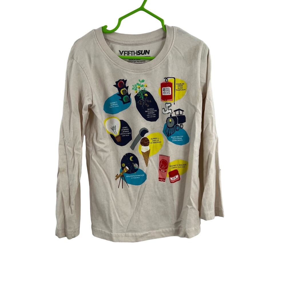 Kids Inventor Long Sleeve Graphic Tee 5T
